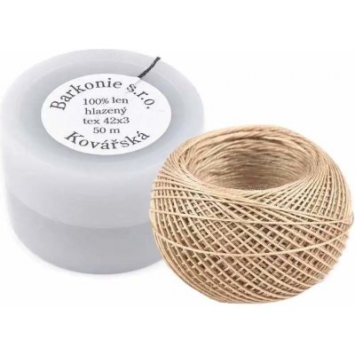 Lněná nit přírodní režná – Zboží Dáma