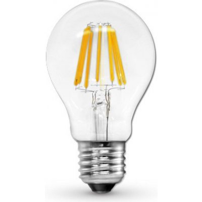 Berge LED žárovka E27 6W 600Lm filament teplá bílá