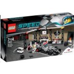 LEGO® Speed Champions 75911 Zastávka v boxech pro McLaren Mercedes – Zboží Živě