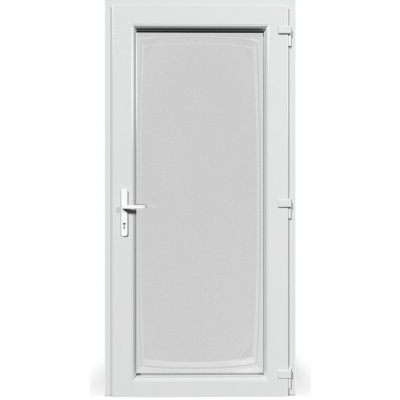 Aluplast Vchodové dveře Ideal 4000 Typ 01 Jednokřídlé Bílá - Bílá 120 x 230 cm – Hledejceny.cz