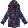 Dětská bunda Kugo dívčí bunda HB8630 tmavě modrá/hvězdy
