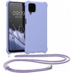 Pouzdro Kwmobile Samsung Galaxy A12 fialové