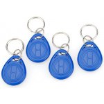 Přívěsek na klíče Přístupový čip modrý 125 kHz ID RFID token 125 kHz čip EM4100 TK4100 bezkontaktní 100+ ks – Zboží Mobilmania