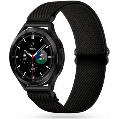 TECH-PROTECT MELLOW řemínek Samsung Galaxy Watch 4 40 / 42 / 44 / 46mm černý 36050