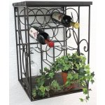 DanDiBo Stojan na víno Kovová stěna s držákem na sklo HX12981 Stojan na láhve 53 cm – HobbyKompas.cz DanDiBo Stojan na víno Kovová stěna s držákem na sklo HX12981 Stojan na láhve 53 cm – HobbyKompas.cz