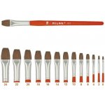 Štětec Milan 121 - plochý/lak, č. 16 – Zboží Mobilmania