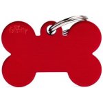 My Family Big Bone Aluminum gravírovateľný přívěsek 2,5 x 3,8 cm – Zboží Mobilmania