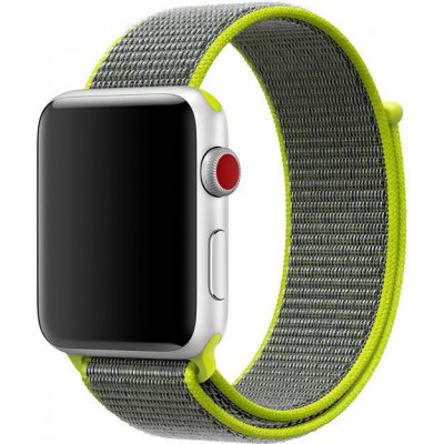 eses Nylonový řemínek pro Apple Watch - Světle žlutý 42mm, 44mm, 45mm, 49mm