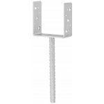 Mark PUL100 Patka sloupku 100x45x3.5mm – Zboží Mobilmania