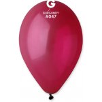Gemar #047 Balónek 30 cm 12" burgundy – Zboží Dáma
