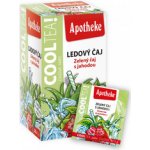 Apotheke COOLTEA Zelený čaj s jahodou 20 x 2 g – Hledejceny.cz