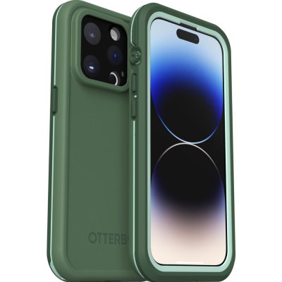 Pouzdro OtterBox Fre MagSafe voděodolné Apple iPhone 14 Pro zelené