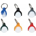 Přívěsek na klíče Plastový žeton do vozíku 5,- a 10,- s kroužkem – Sleviste.cz