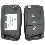 STU 48VW010 náhradní klíč pro Škoda VW Seat 3 tlačítkový 434 MHz 5G0 959 752 BB | Zboží Auto
