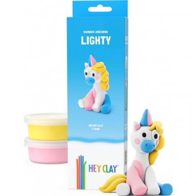 TM Toys Hey Clay Jednorožec Lighty – Zboží Mobilmania