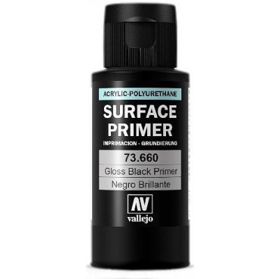 Vallejo: Black Surface Primer 60ml – Zboží Živě