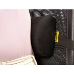 Rehabiq bederní opěrka půlválec černá 28x9cm – Zboží Mobilmania