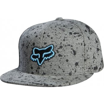 FOX OVERLAP SNAPBACK HAT GRAPHITE