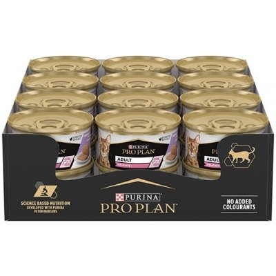 Pro Plan Cat delicate krůta kousky v paštice 24 x 85 g