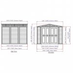 Duramax DuraMate 5,8 m², béžová + podlahová konstrukce model 00384 8x8´ – Zboží Dáma