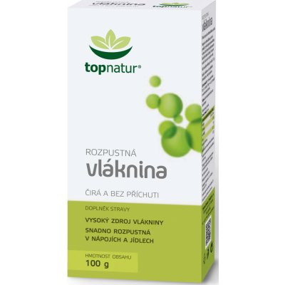 Topnatur vláknina rozpustná 100 g – Hledejceny.cz
