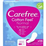 Carefree Cotton slipové vložky 56 ks – Hledejceny.cz