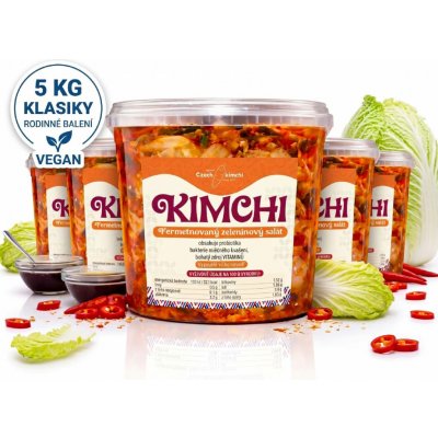 Vegan Rodinné balení Kimchi se sójovou omáčkou 5 x 1 kg – Zboží Dáma