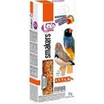 Lolo Pets Basic Smakers tyčinky ovocné pro zebřičky 90 g – Hledejceny.cz