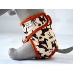 Gaga's pleny Hárací kalhotky pro psy Hnědý pes L 18 x 54 x 28 cm – Hledejceny.cz