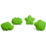 Bigjigs Toys Silikonové formičky zelené Meadow – Zboží Dáma