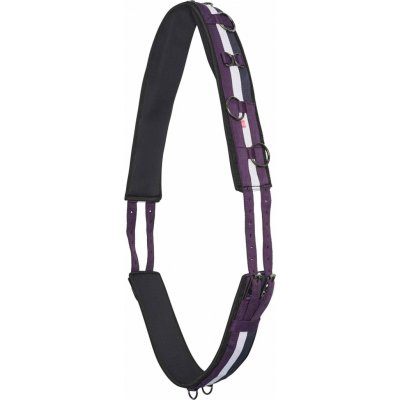 Imperial Riding Lonžovací obřišník Deluxe Extra blackberry white navy – Sleviste.cz