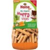 Dětský snack HOLLE Dětské Bio Happy tyčinky mrkev-fenykl 100 g