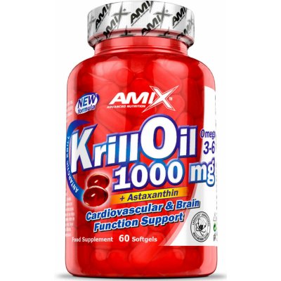 Amix Nutrition Krill Oil 1000mg 60 kapslí
