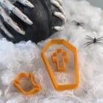 Vykrajovátko rakvička | Vykrajovátka na Halloween a tematické pečení | Strašidelné vykrajovátko – Hledejceny.cz