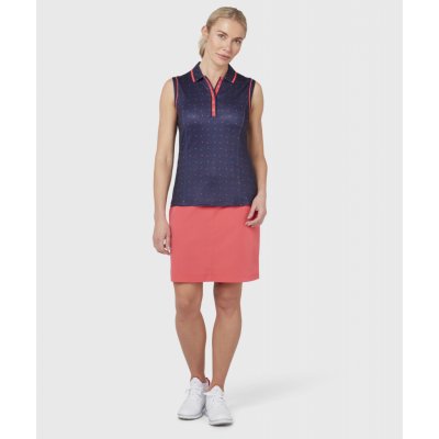 Callaway polo Geometric Strawberry tmavě modré – Zboží Mobilmania