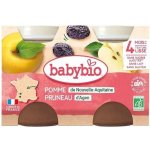 Babybio Jablko švestka 2 x 130 g – Zbozi.Blesk.cz