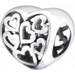 Majya MAY STORY stříbrný korálek TRUE LOVE 11918 – Zboží Dáma