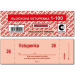 Baloušek Tisk ET300 Bločková vstupenka 1-100 – Zboží Dáma