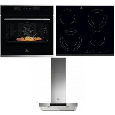 Set Electrolux KOBCS31X + EHF6343FOK + LFT426X – Hledejceny.cz