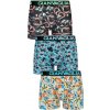 Boxerky, trenky, slipy Gianvaglia 5502 3-PACK pánské boxerky mix