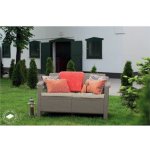 Keter Sedací souprava CORFU II LOVE SEAT cappucino 227644 – Zboží Dáma