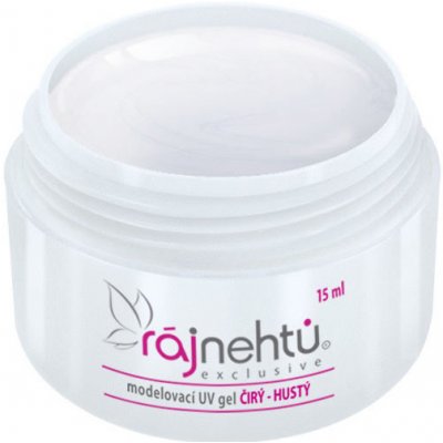 Ráj nehtů UV gel modelovací čirý velmi hustý 15 ml – Zboží Dáma
