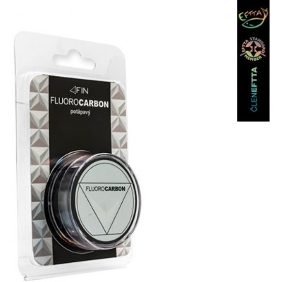 DELPHIN FIN FLR CARBON 100% fluorokarbon 20 m 0,35 mm 17 lbs – Zbozi.Blesk.cz