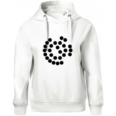 SpaceX Super Heavy Raptor 2 Oversized mikina dámská Moon kratší + širší Bílá – Hledejceny.cz