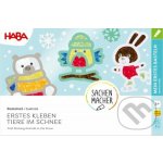 Haba Kreatívna sada Prvé nalepovanie zvieratká v snehu – Hledejceny.cz