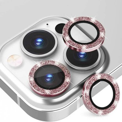 SES Třpytivé ochranné sklo na čočku fotoaparátu a kamery pro Apple iPhone 13 Pro Max 16495 – Zboží Živě