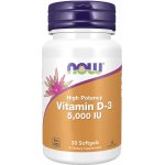 Now Foods Vitamín D3 5000 iu 30 kapslí – Hledejceny.cz