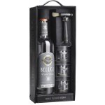 Beluga Gold Line 40% 0,7 l (dárkové balení 3 sklenice) – Zboží Dáma