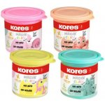 KORES Modelovací hmota MAGIC CLAY PASTEL set 4 barvy á 40g – Hledejceny.cz