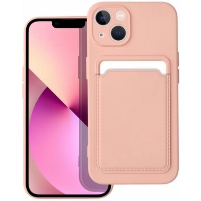 Pouzdro Forcell Card case Apple iPhone 14 růžové – Zboží Mobilmania